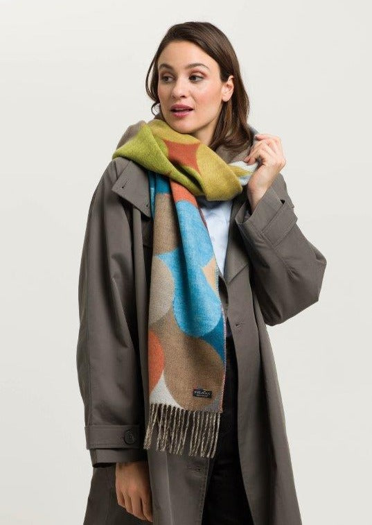 V Fraas - Dot Mirage Cashmink Oversized Scarf