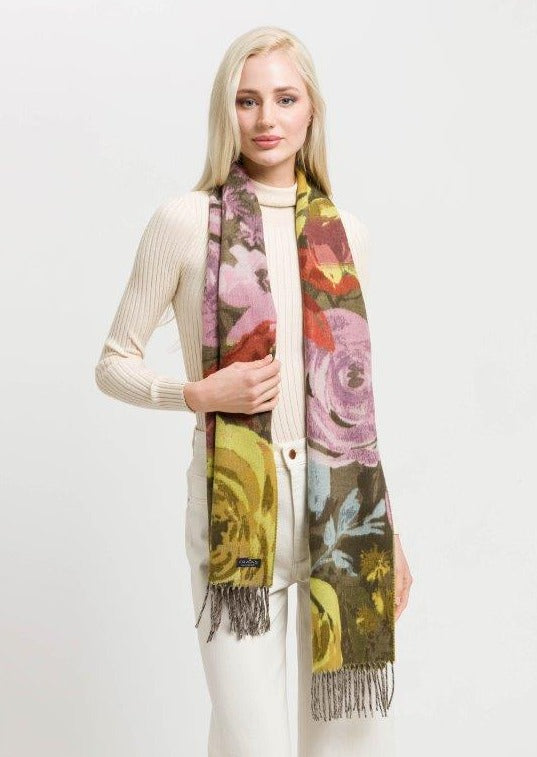 V Fraas - Romantic Roses Cashmink Scarf