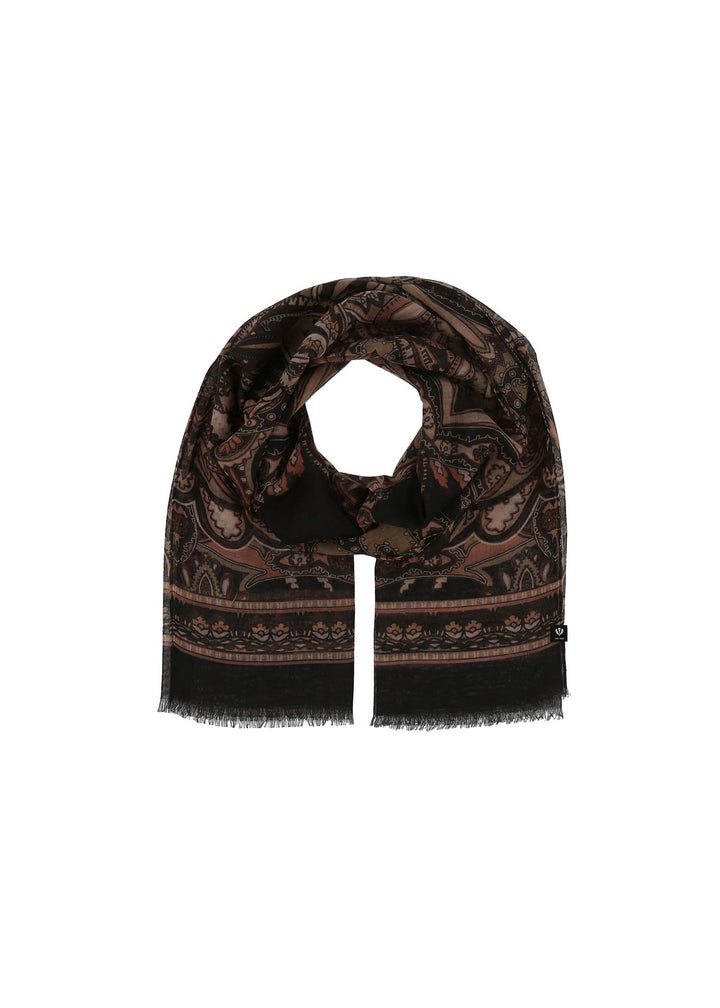 V Fraas - Ornamental Paisley Recycled Scarf