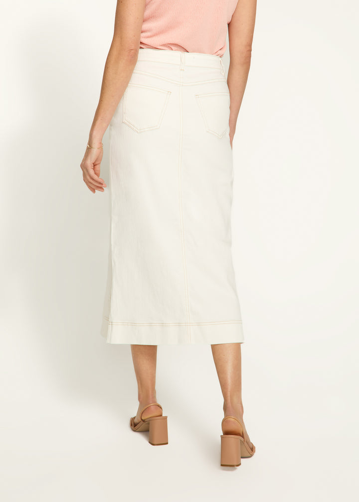 French Dressing Jeans - Column Midi Skirt