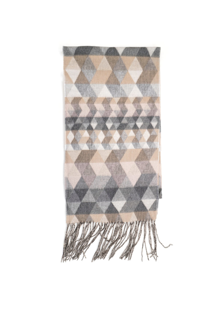 V Fraas - Gradient Triangles Cashmink Scarf