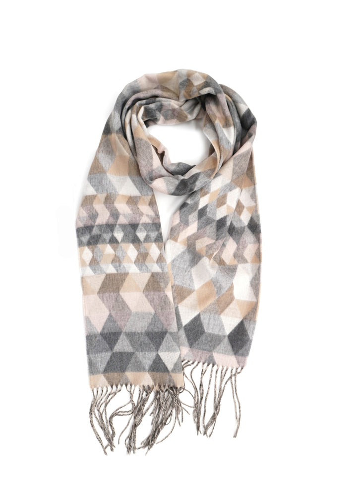 V Fraas - Gradient Triangles Cashmink Scarf