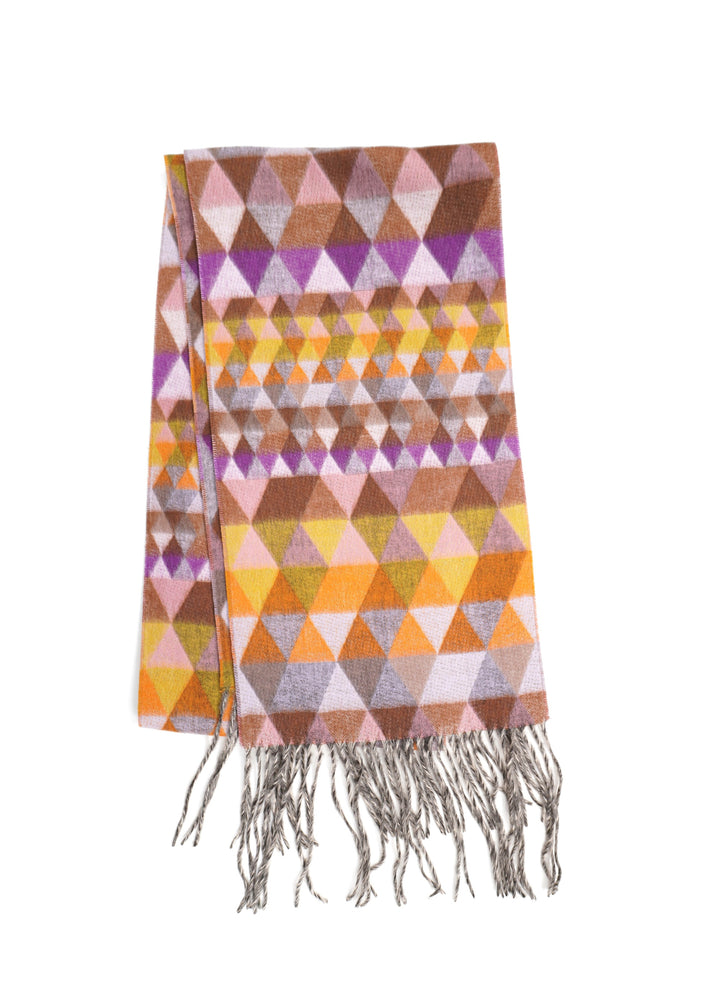 V Fraas - Gradient Triangles Cashmink Scarf