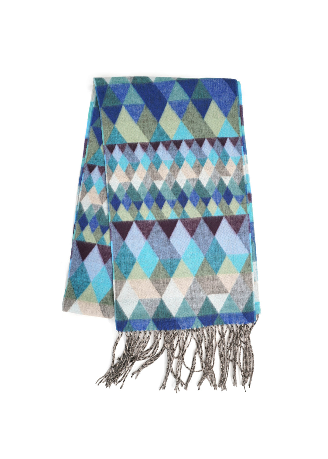 V Fraas - Gradient Triangles Cashmink Scarf