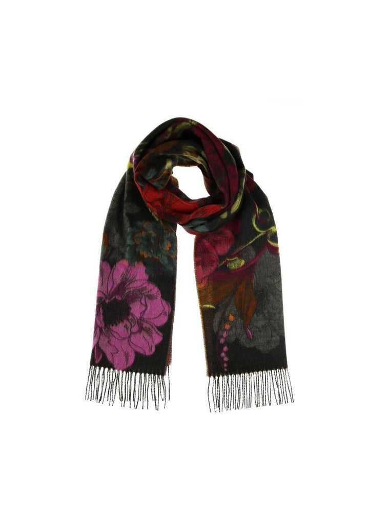 V Fraas - Traditional Floral Cashmink Scarf