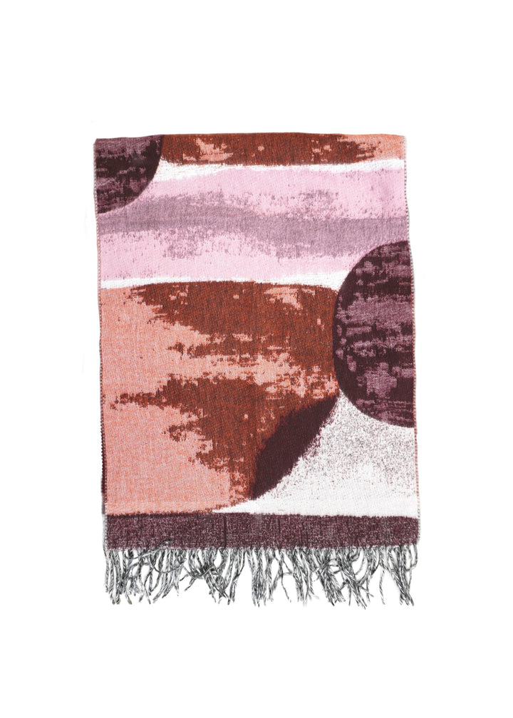 V Fraas - Abstract Circle Cashmink Scarf