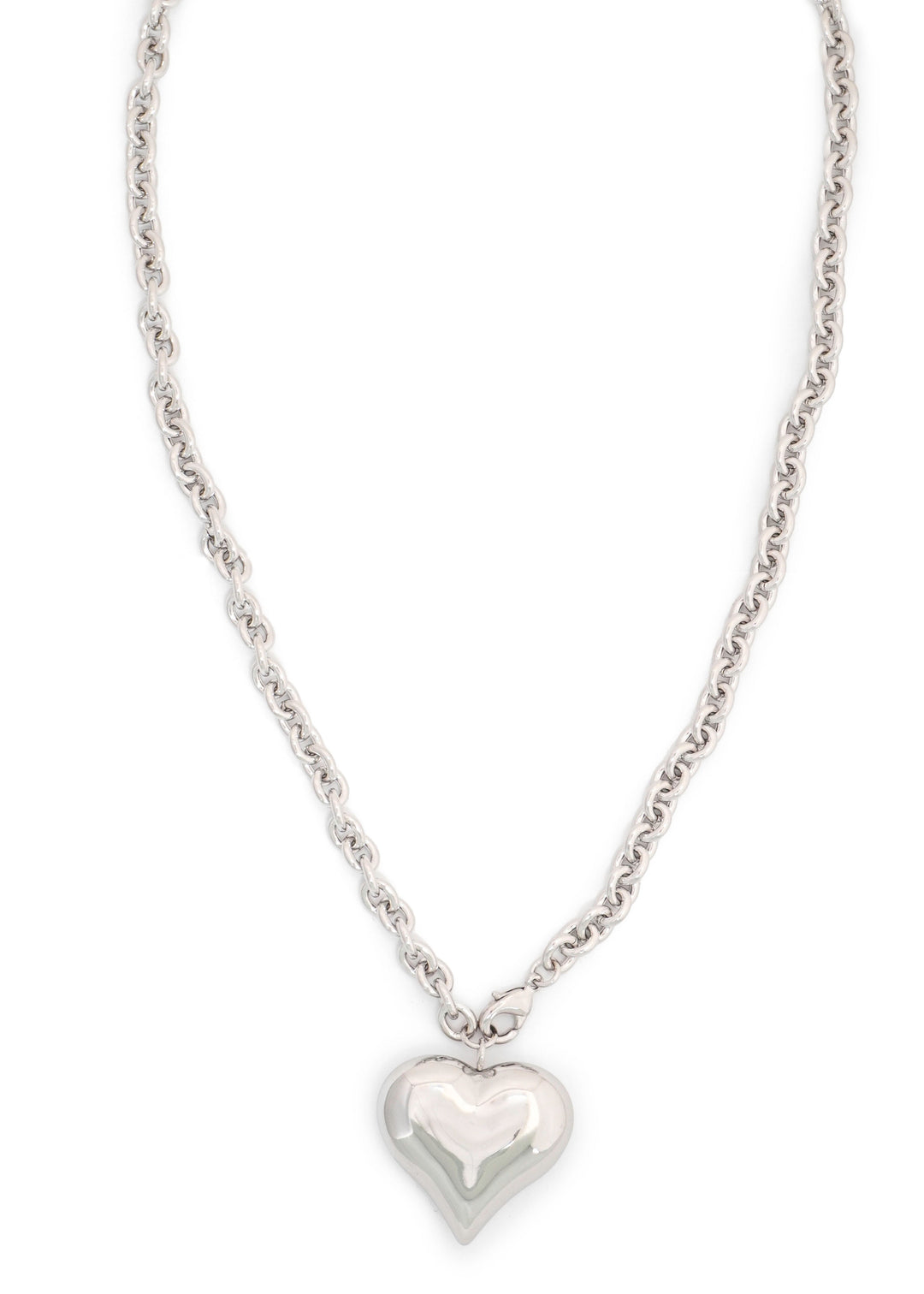 Heart Pendant Long Necklace