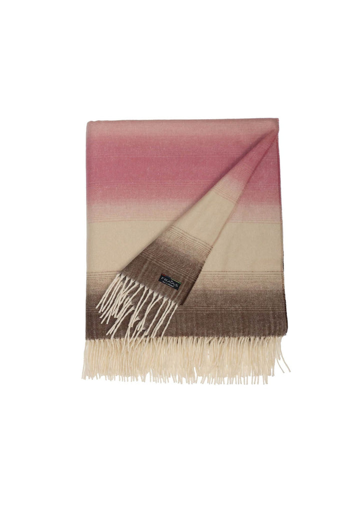 V Fraas - Ombre Reclaimed Cotton Cashmink Throw -SALE