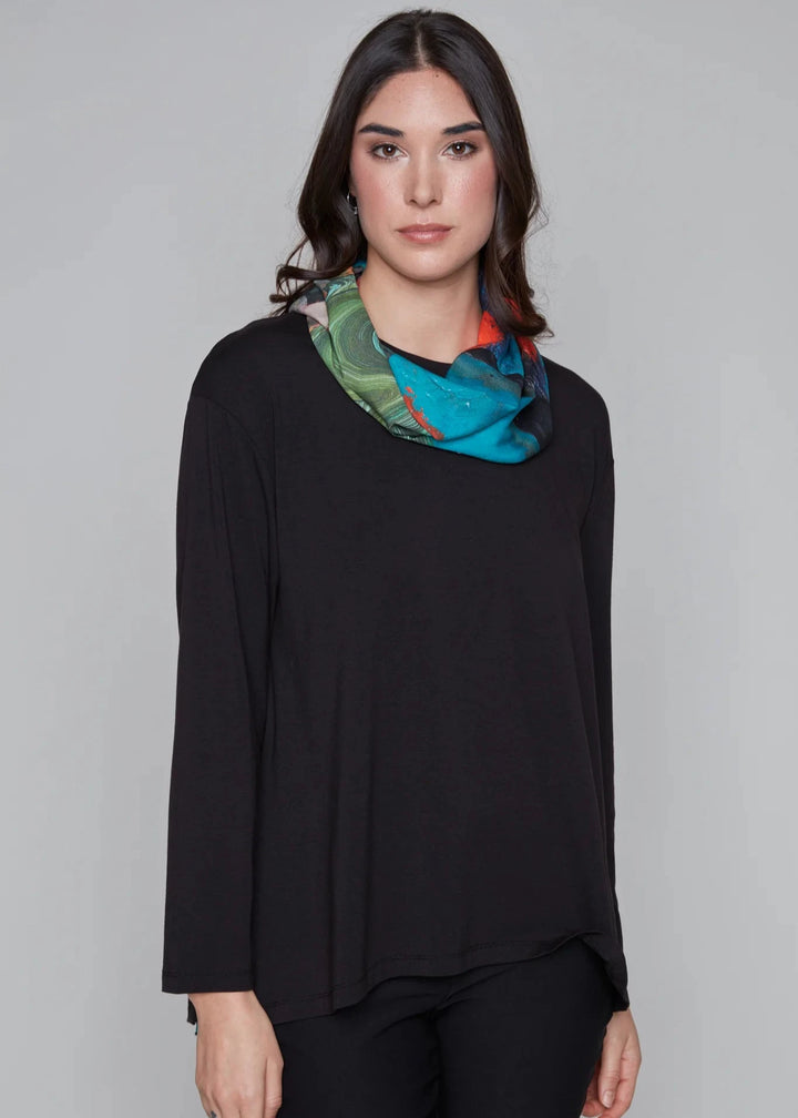 Claire Desjardins - All Warm And Cozy Peep Through Top -SALE