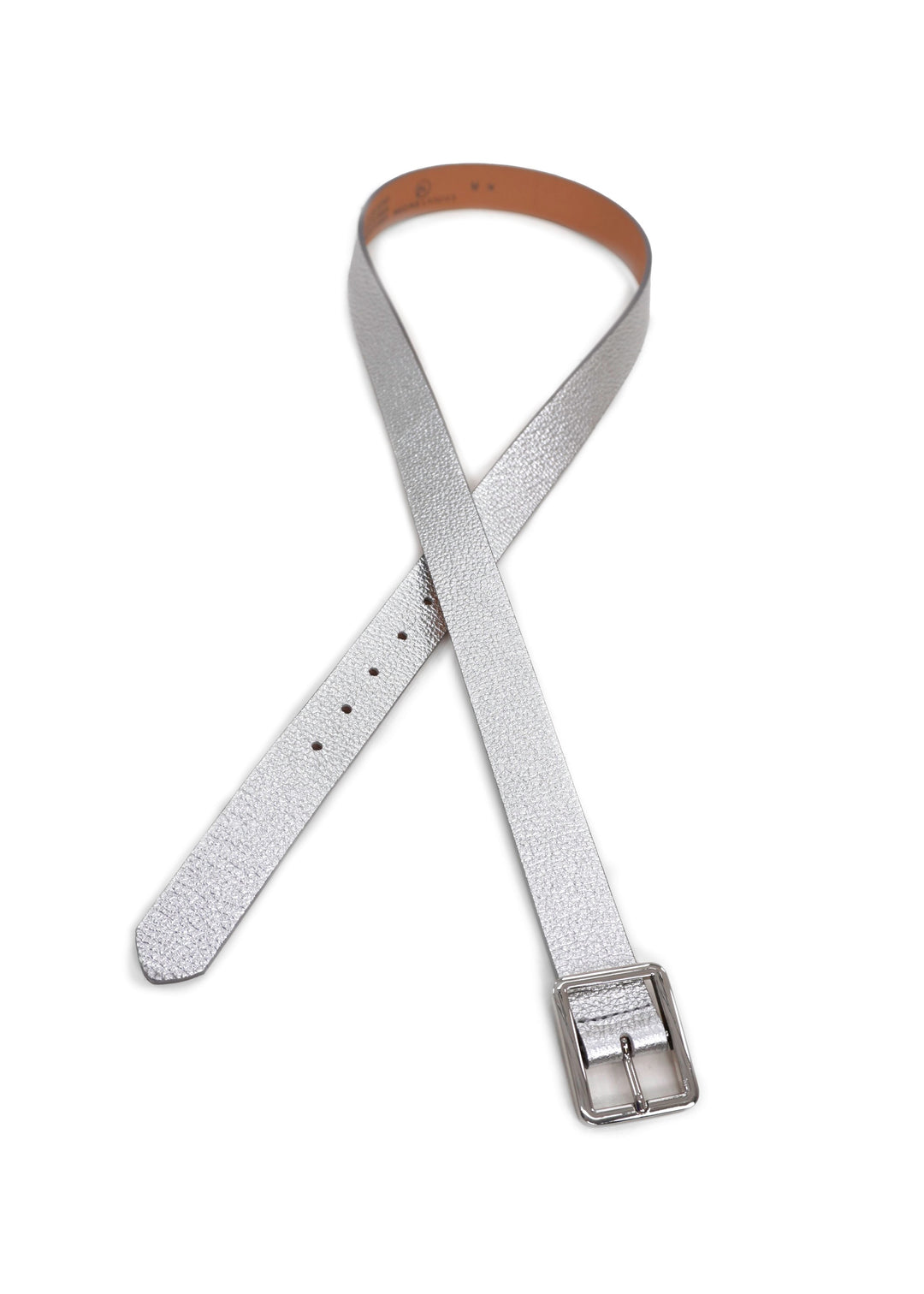 Landes - Small Rectangular Buckle Leather Belt