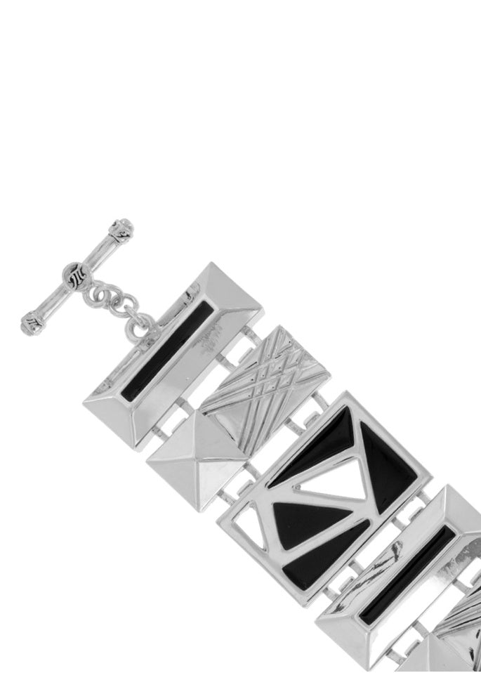 Myka - Rock Cutout Statement Bracelet