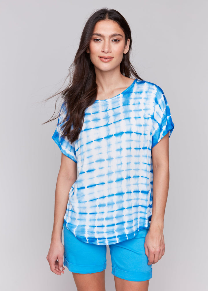 Charlie B - Tie Dye Dolman Top