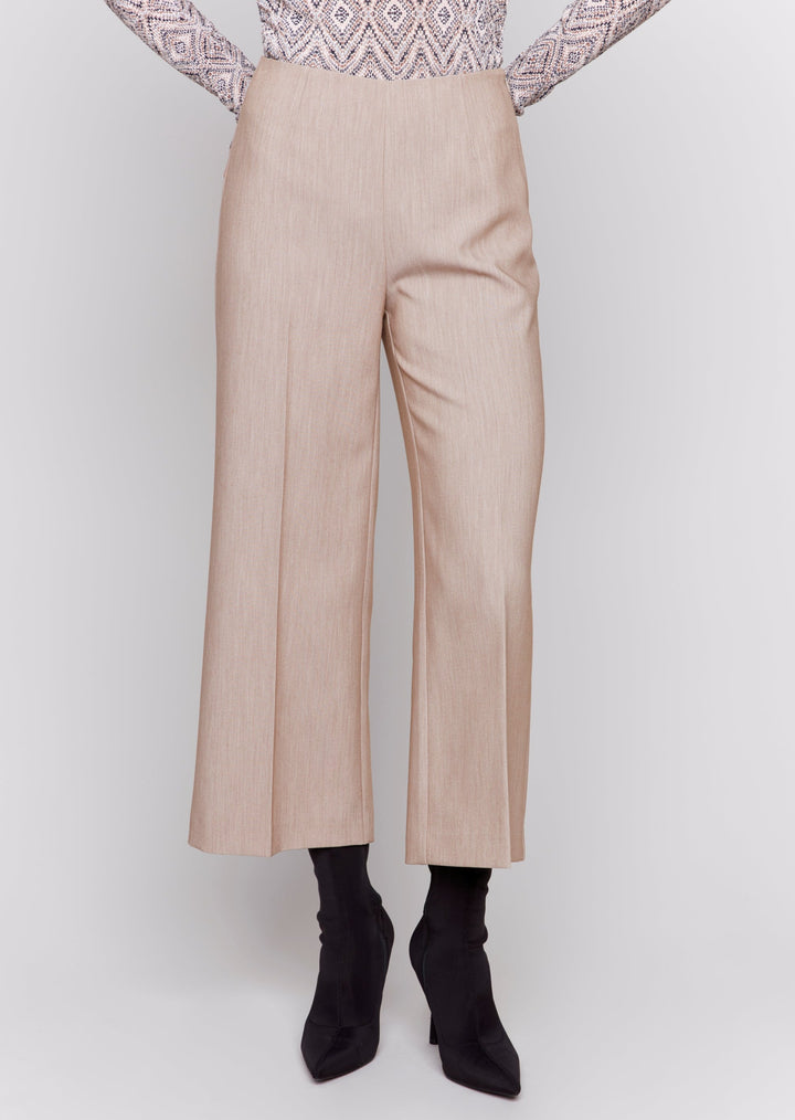 Charlie B - Side Zip Wide Leg Pant