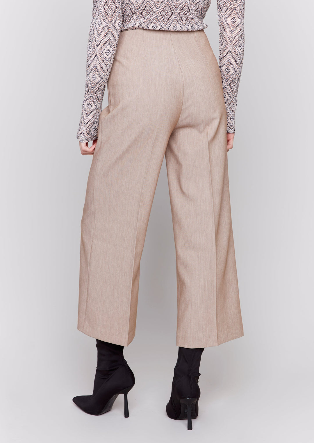 Charlie B - Side Zip Wide Leg Pant