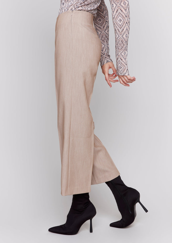 Charlie B - Side Zip Wide Leg Pant