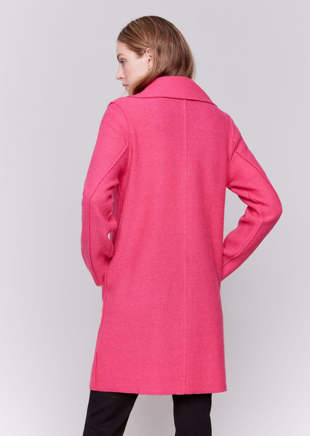 Charlie B - Boiled Wool Long Coat