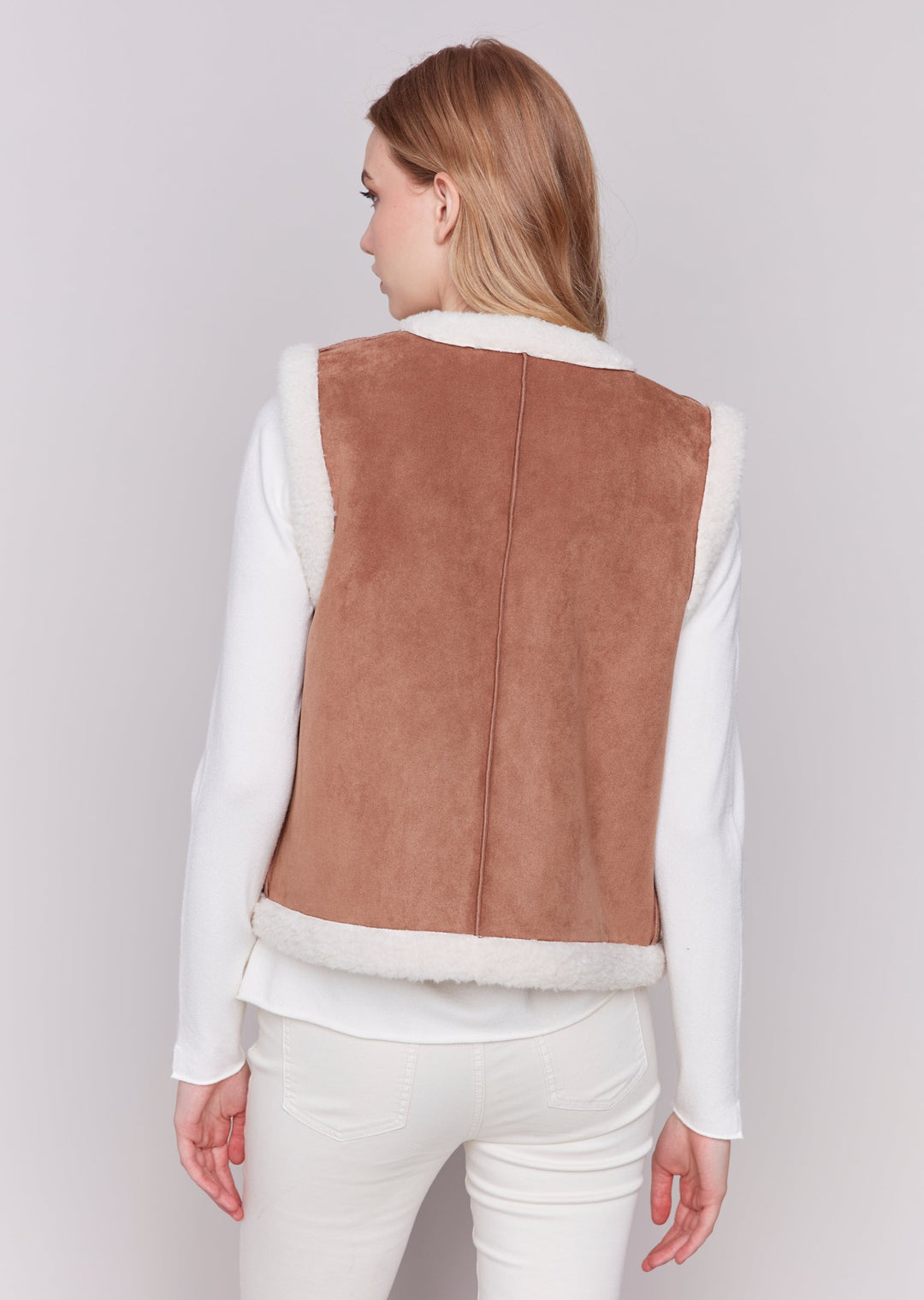 Charlie B - Reversible Sherpa Vest