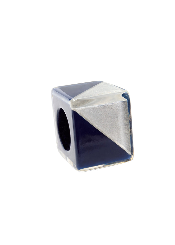 Zsiska -  Metallic Triangle Cube Bead - PRE ORDER