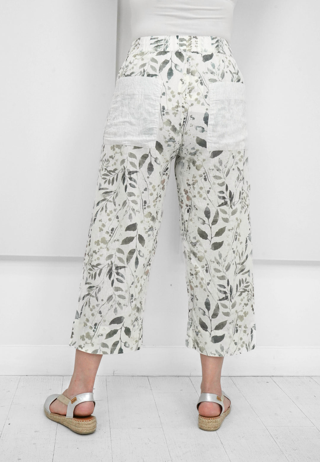 Alembika - Floral Linen Pant