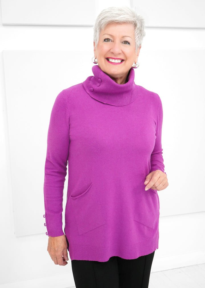 Parkhurst - Kylee Tunic With Removable Scarf