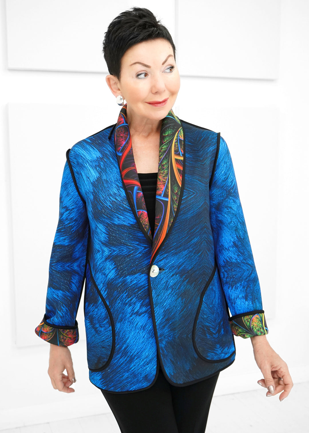 Fenya V - Scuba Neon Blue Jacket