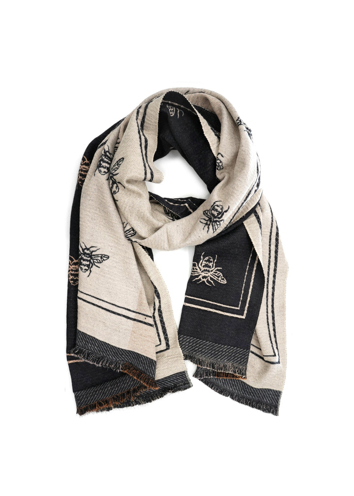 Tom & Eva - Bee Print Scarf