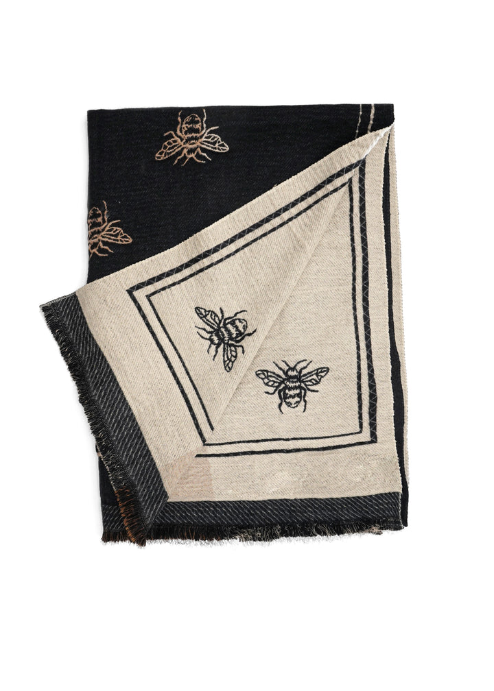 Tom & Eva - Bee Print Scarf