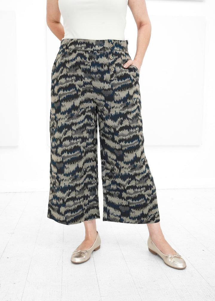 Sassy - High Waisted Culotte Pants