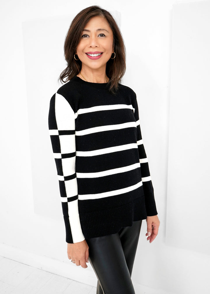 Parkhurst - Bretton Stripe Crew Sweater