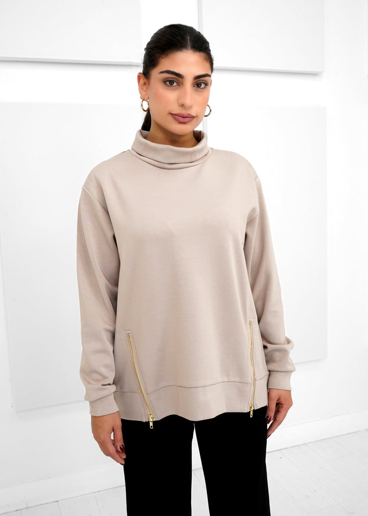 Luxe Modal - Mock Neck Top