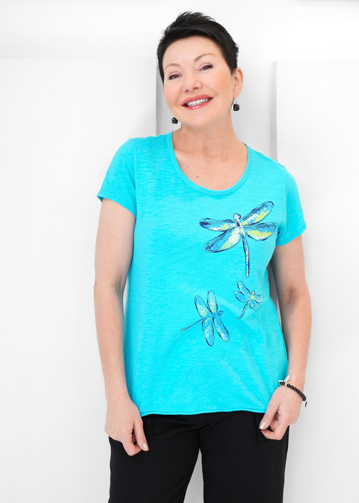 Escape - Mosaic Dragonfly Tee