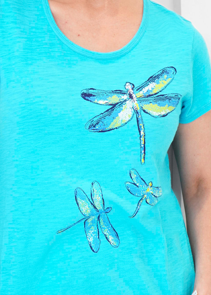 Escape - Mosaic Dragonfly Tee