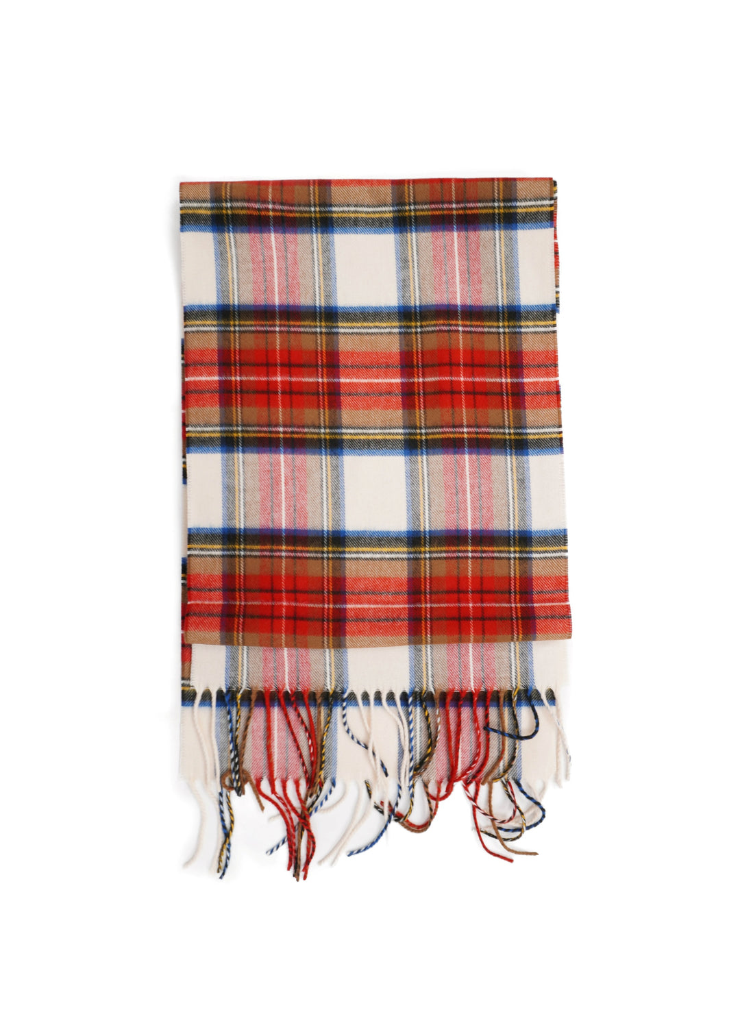 V Fraas - Tartan Slim Cashmink Scarf