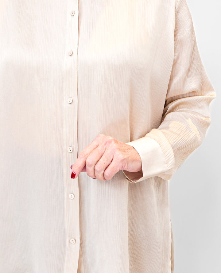 Eileen Fisher - Silk Collar Shirt