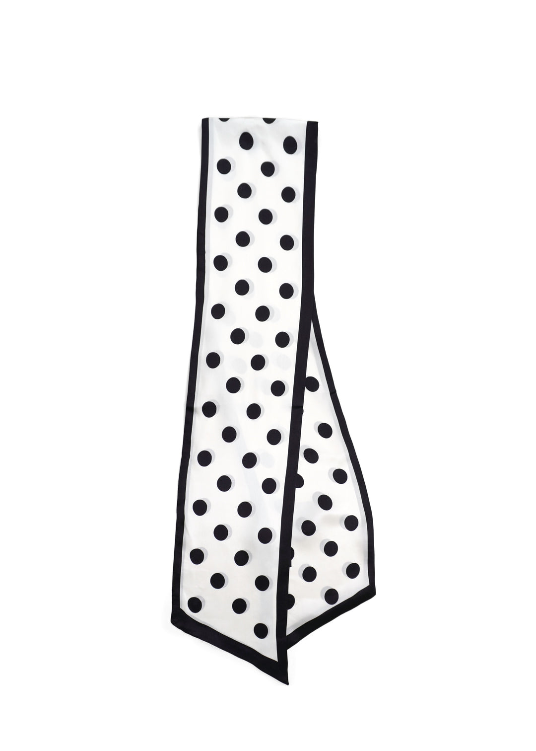 Tom & Eva - Polka Dot Tie Silk Scarf