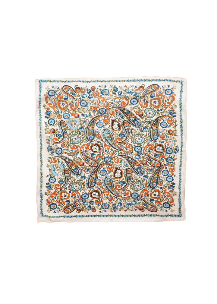 Tom & Eva - Paisley Silk Scarf