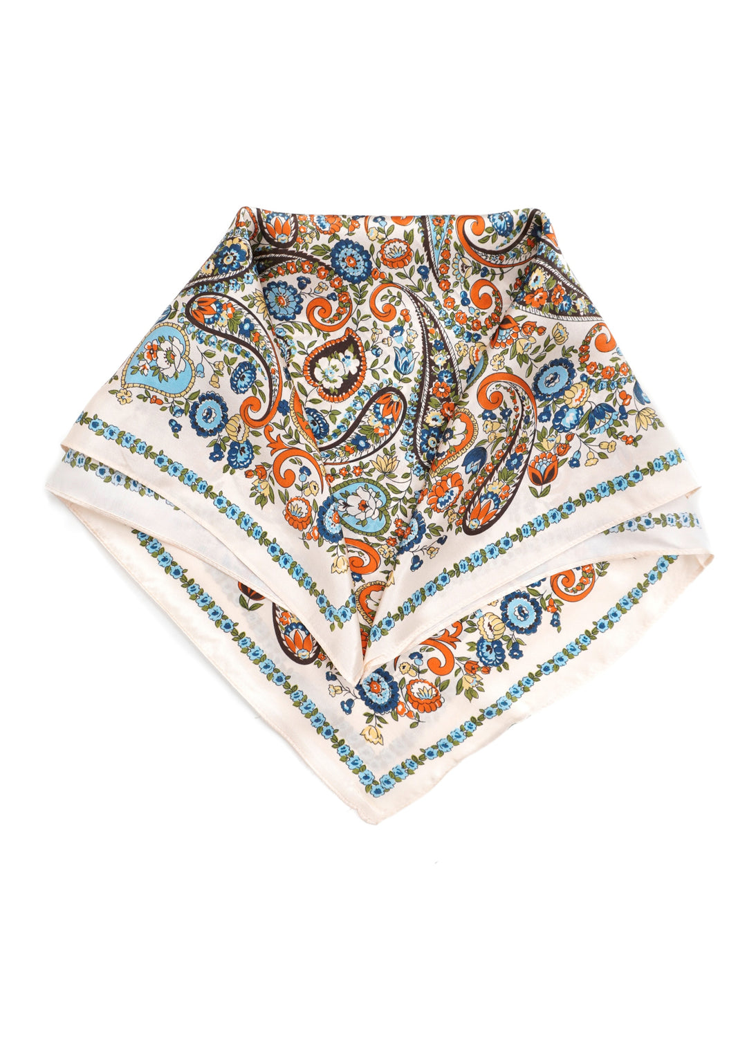 Tom & Eva - Paisley Silk Scarf