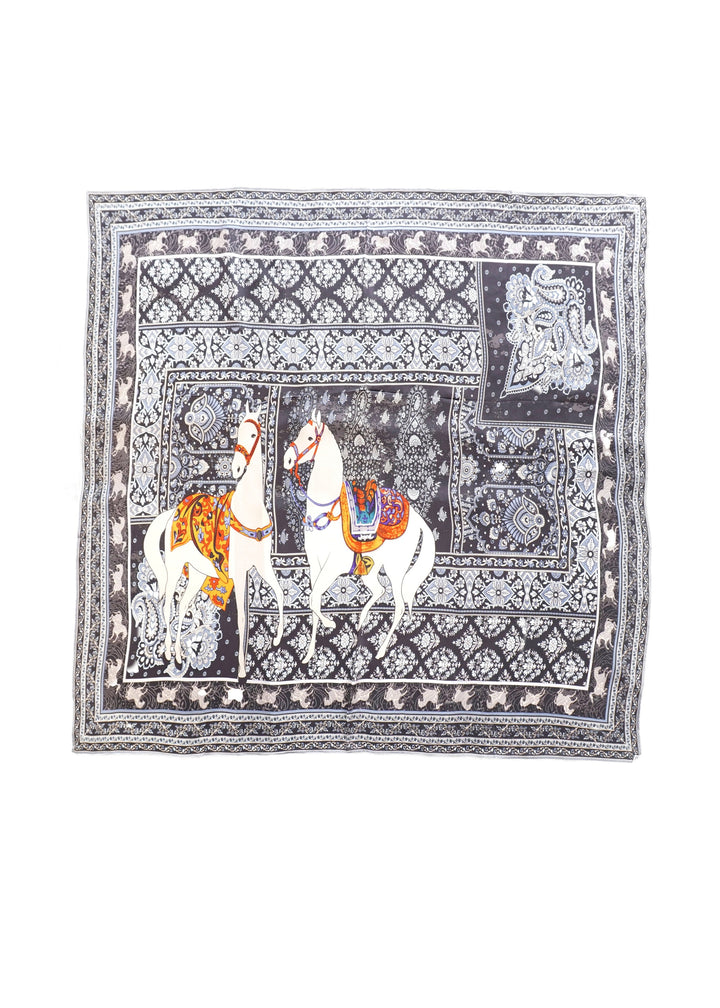 Tom & Eva - Horses Silk Scarf