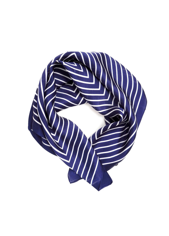 Tom & Eva - Square Lines Silk Neckerchief