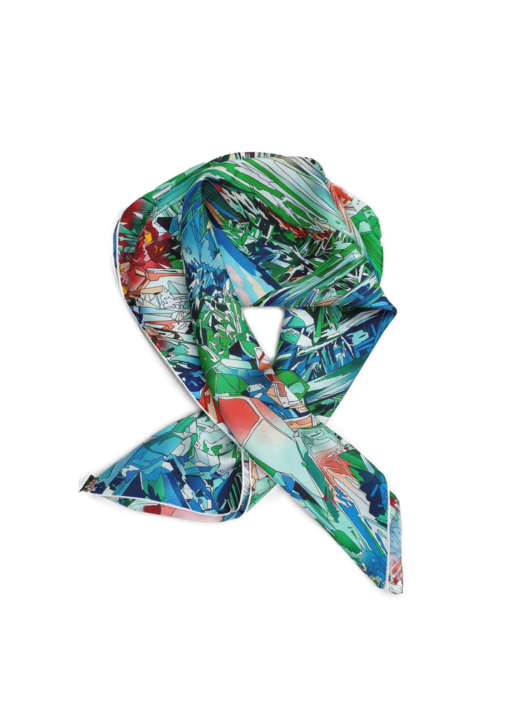 Tom & Eva - Unicorn & Crystals Silk Scarf