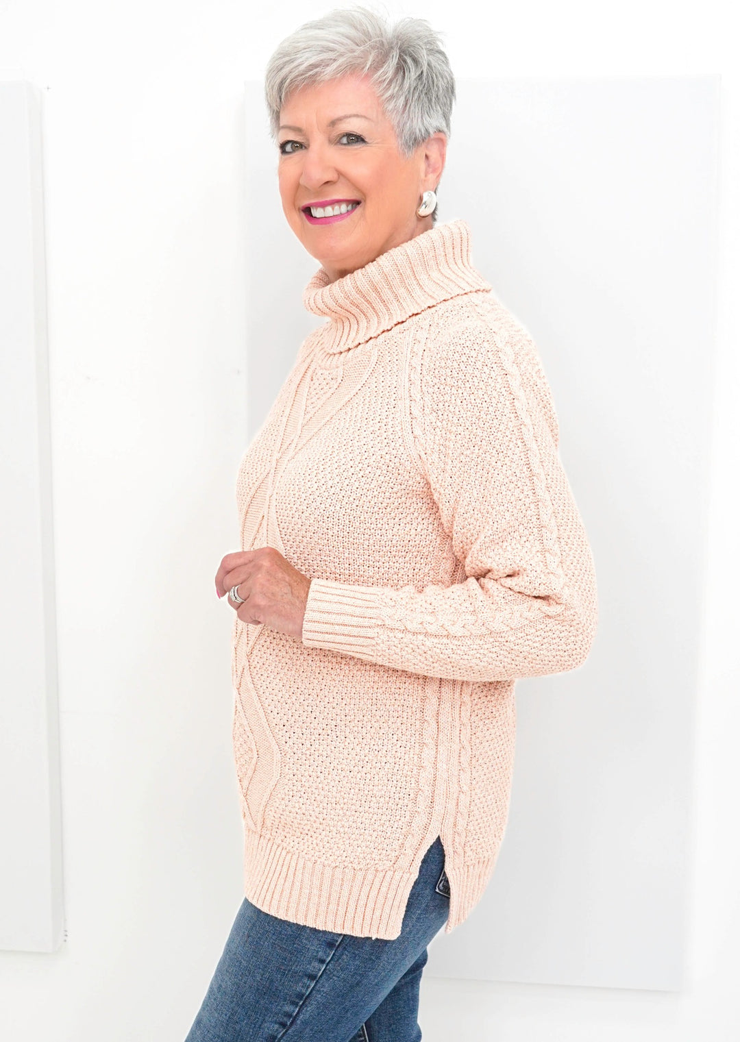 Cotton Country - Dylan T-Neck Sweater