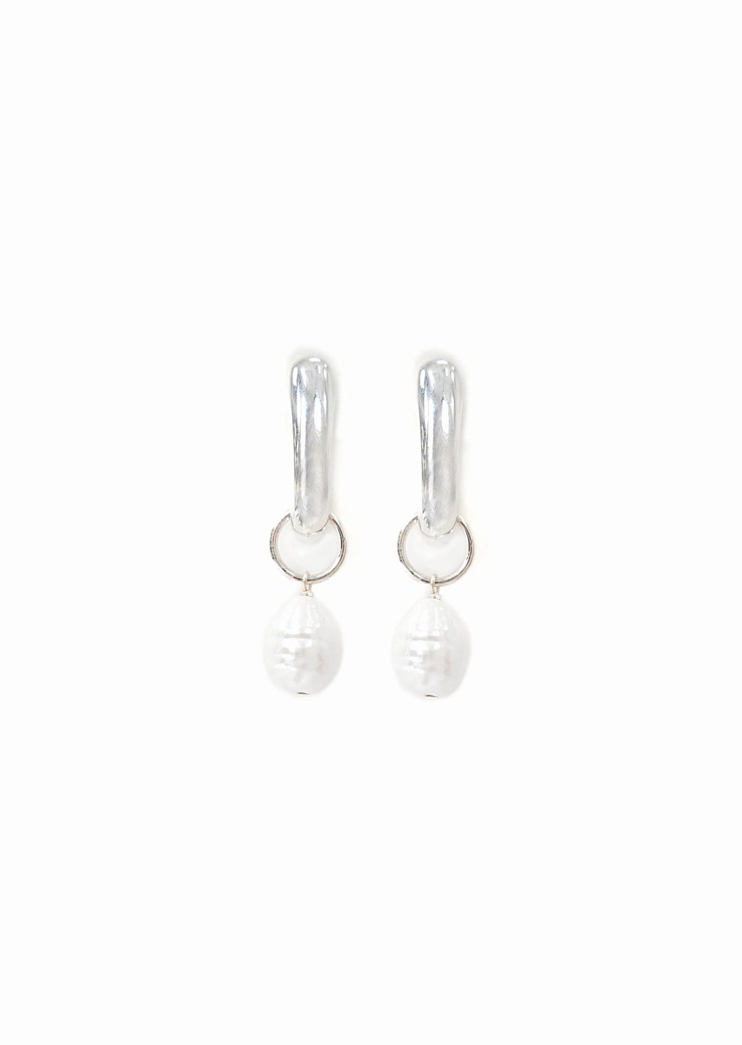 Simon Sebbag - Clip On Baroque Pearl Earring