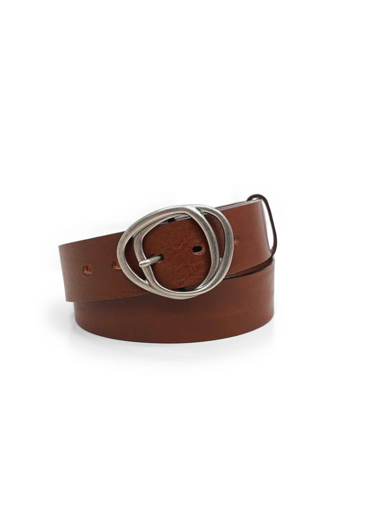 Landes - Double Buckle Leather Belt