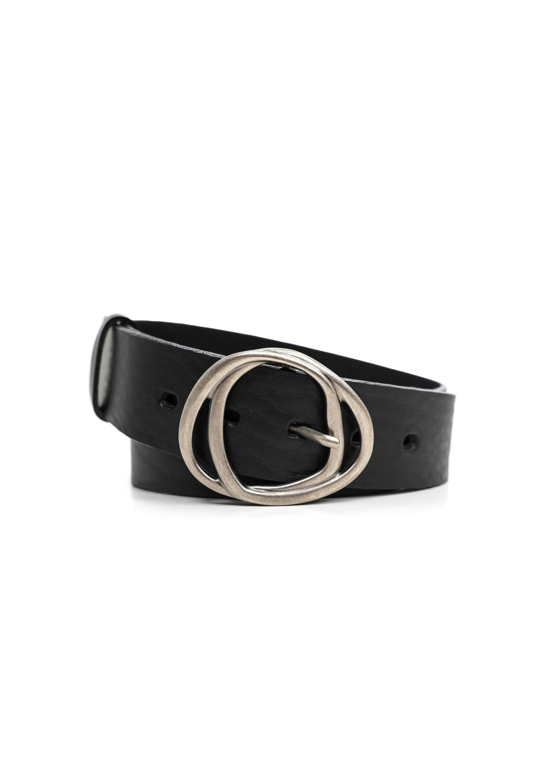 Landes - Double Buckle Leather Belt