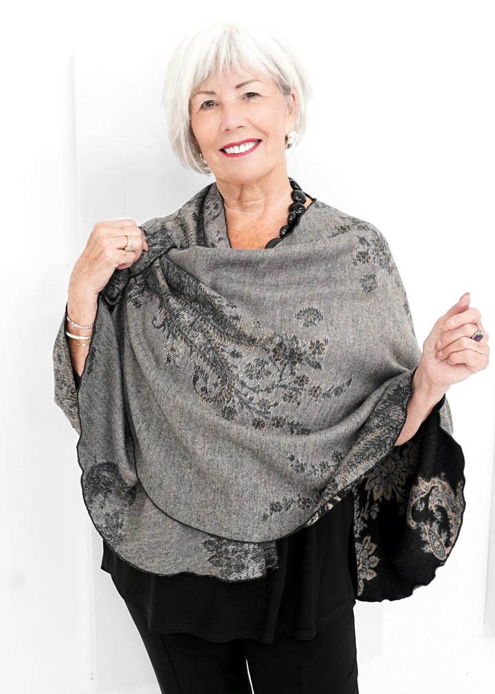 Rapti - Reversible Wrap Shawl