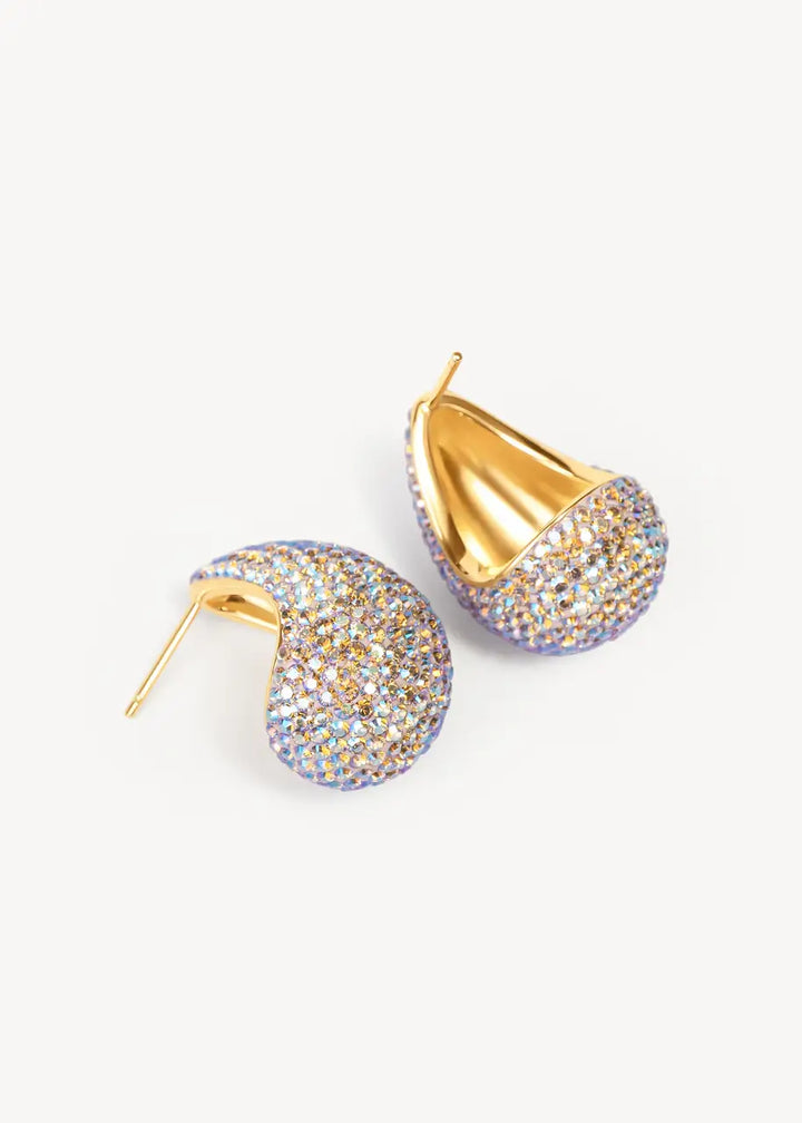 Hilberg & Berk - Dream Puff Sparkle Stud Earrings