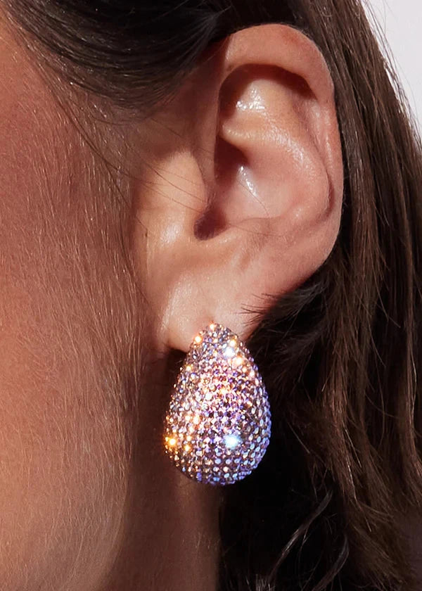 Hilberg & Berk - Dream Puff Sparkle Stud Earrings