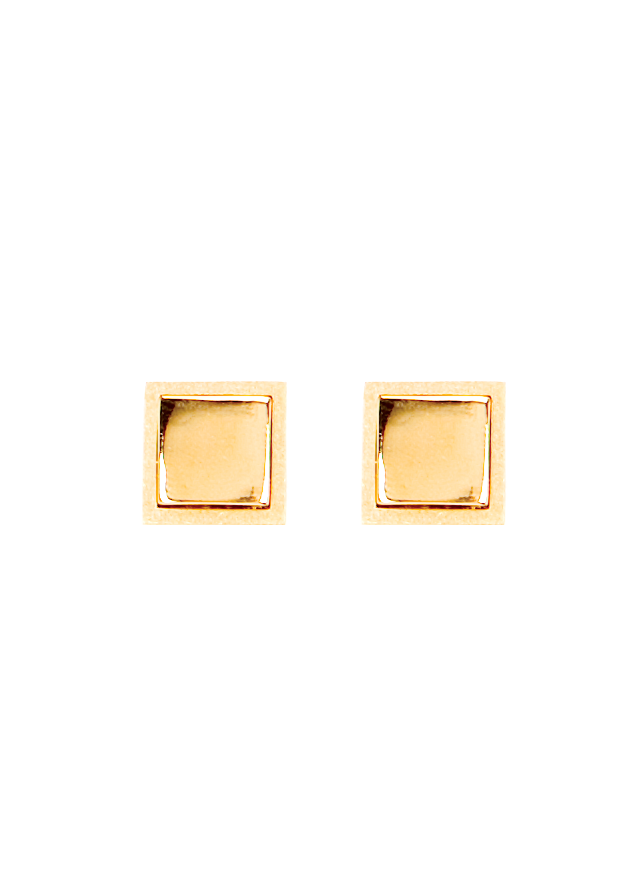 Myka - Square Post Earrings