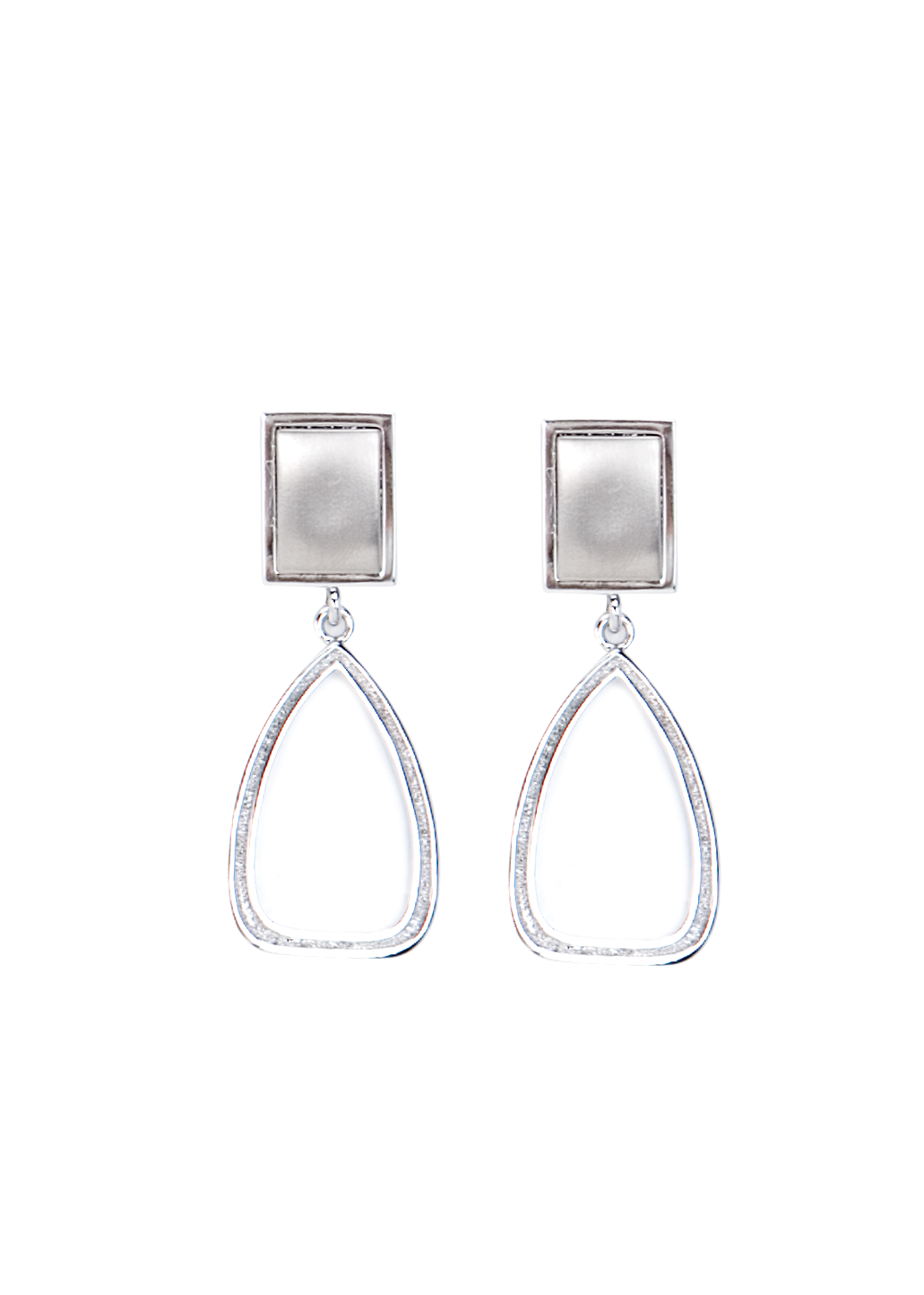 Myka - Triangle Drop Earrings