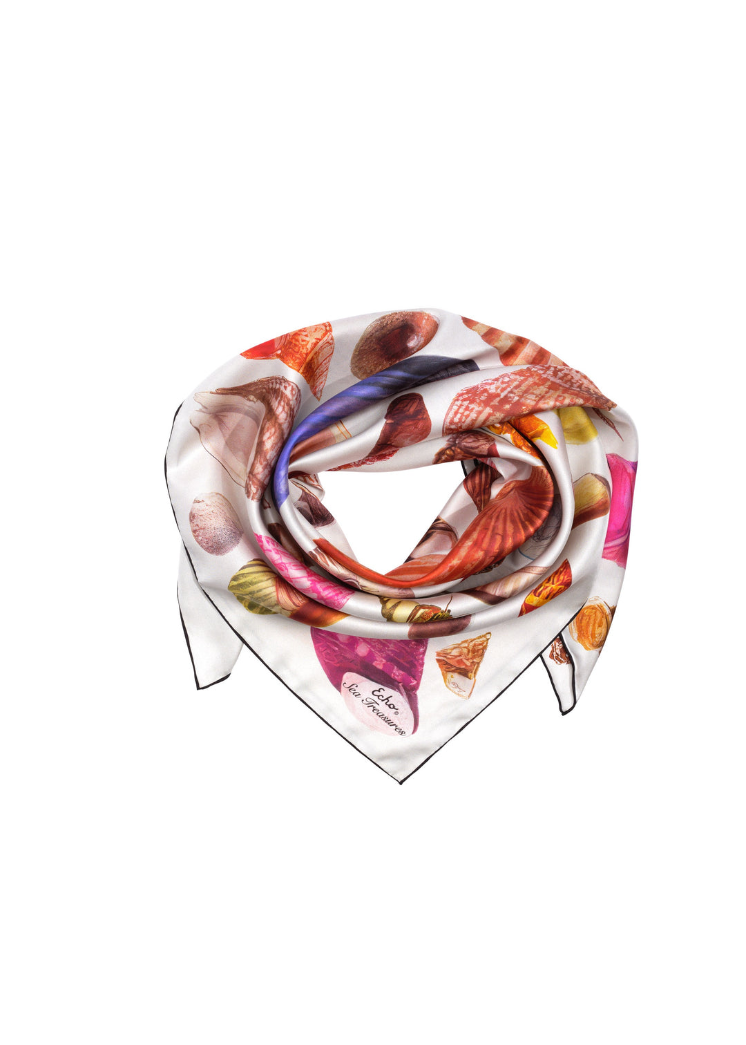 Echo - Sea Treasures Silk Scarf